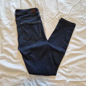 Paige Dark Wash Verdugo Ankle Skinny Jeans Size 28